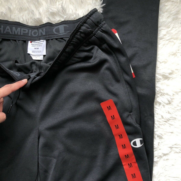 Men's Champion Authentic Training Pant Black - Picture 6 of 7